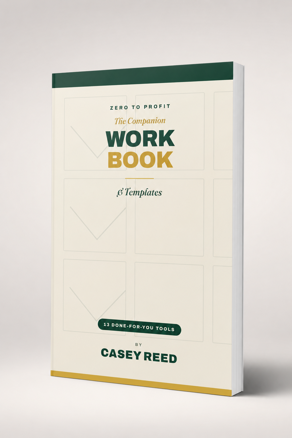 Companion Workbook & Templates 3D mockup